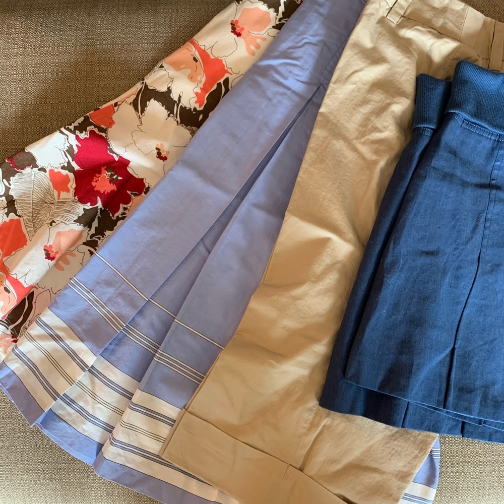 Bundle of Preppy BCBG & J.Crew Skirts / Shorts